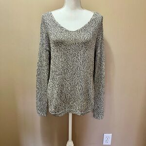 Harper Heritage Cozy Knit Sweater With Elbow Pads Size Large